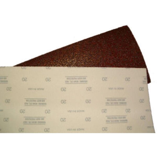 Virginia Abrasives Corp 40G Hook/Loop Sandsheet 00207040 Zoro